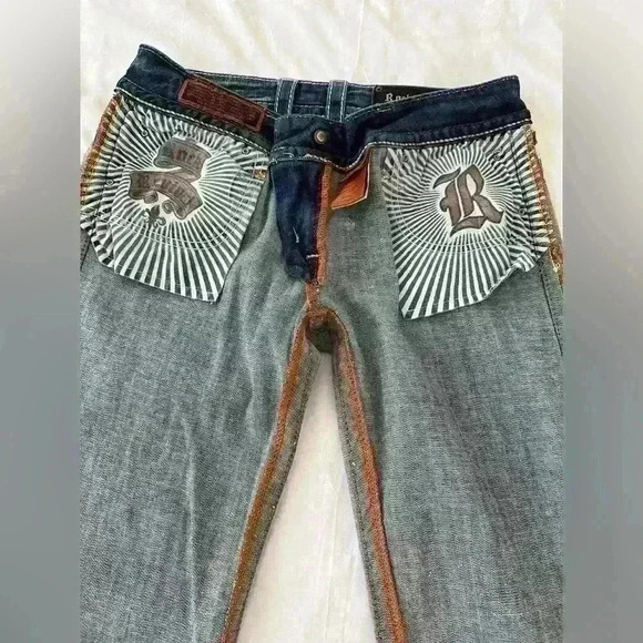 Rock Revival Scarlett Wide Leg Jeans Size 31 - Picture 11 of 13